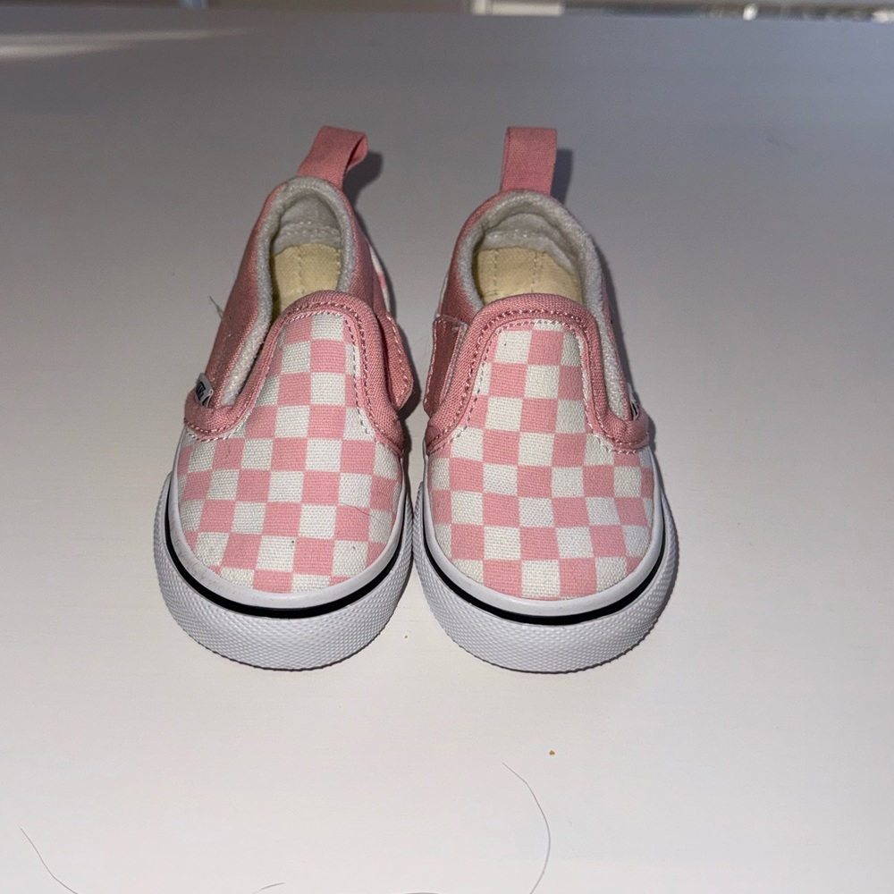 Toddler Classic Slip-On V Checkerboard Shoe